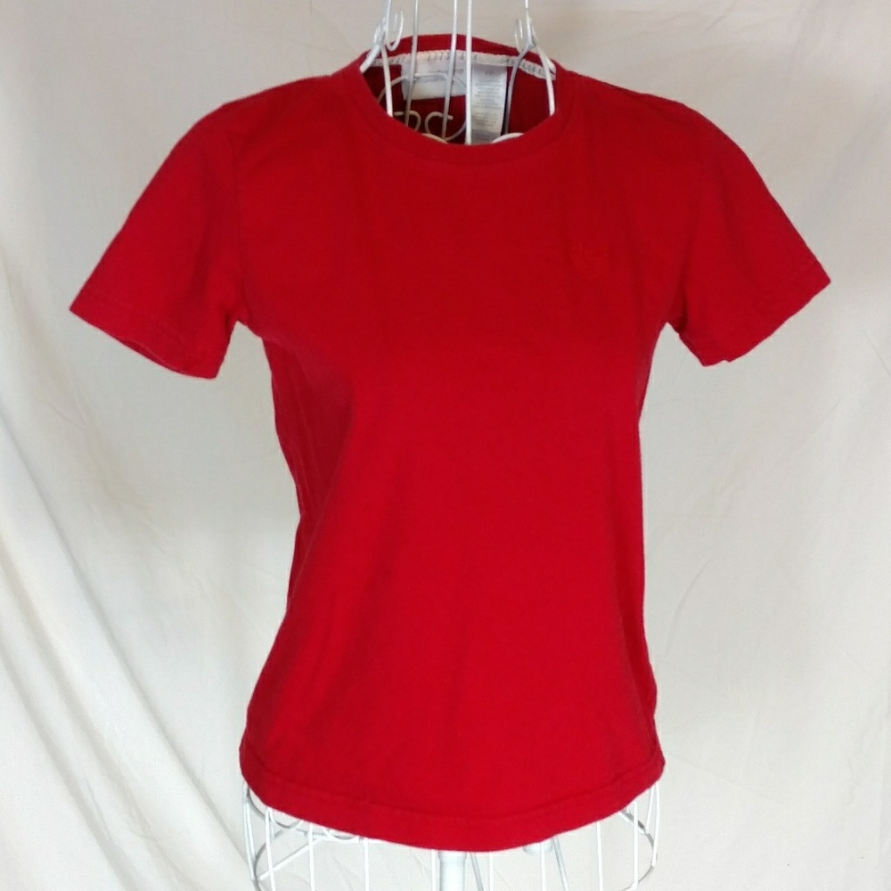 Liz Clairborne P/P Red LizSport Petite Tee Shirt